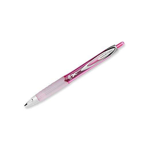 Uni-ball 207 Gel Pink Ribbon Pen (Caja de 12) miniatura 2