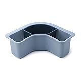 de la cesta de almacenamiento del fregadero del baño Estante de desagüe multifuncional Estante de almacenamiento del fregadero Ahorro de espacio Diseño de rejilla de regalo Fregadero de de