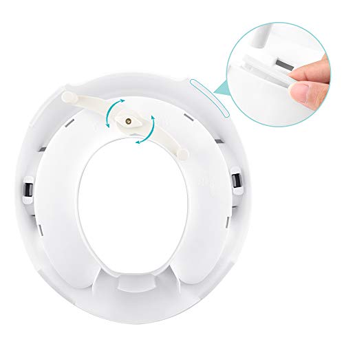 Wimaha Wc-bril voor kinderen, baby potty training, toilettrainer, toiletbril voor jongens en meisjes, geavanceerde serie… - Afbeelding 8