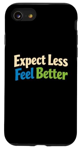 Sarcasm Expect Less Feel Better Funny �����Y �X�}�z�P�[�X iPhone SE (2020) / 7 / 8 �p