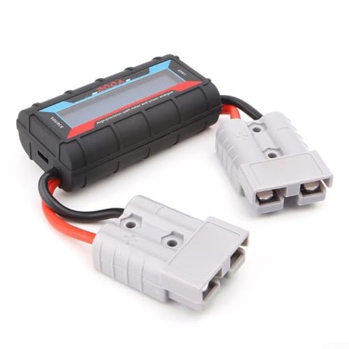 Startbuymore Analyseur de puissance 150 A/200 A, détecteur de wattmètre, compteur numérique LCD watt-voltmètre, solaire applicable pour Anderson (150 A)