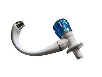 Kitchen Sink Cock PVC taps / Sink Cock Long noze Mounted Crystal Handle hy Duty