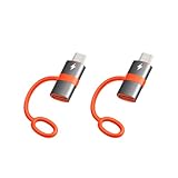 Mcdodo USB-C to Micro USB変換アダプタ 2個セット Type-C to M-icro U-SB変換アダプター タイプCからマイクロUSB変換アダプター Micr-o US-Bコネクタ スマホ・タブレットなどMi-cro U-SB端末対応 型番JOT-3821