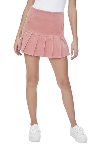 Forever 21 Women's Corduroy Drop Waist Mini Skirt2