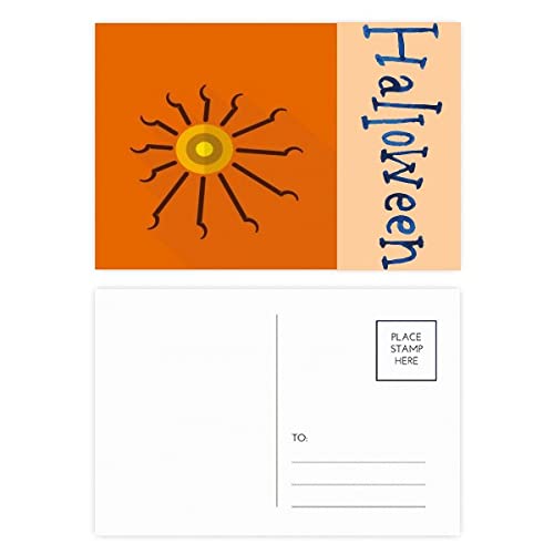 Cartes postales d'Halloween scarabée égyptien pour décorer votre table de fête