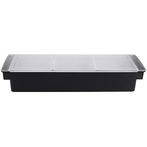 ANGGREK Caja de Frutas, Caja de Condimento, Recipiente para Bocadillos, Granos café y Granos. Contenedor Almacenamiento Versátil con Manijas y Tapa Hermética, Ideal para Cocinas el Hogar, Cafeterías,