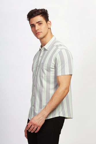 Image of BULLMER Trendy Regular Fit Printed Causal Shirt for Men - Pack of 1