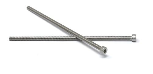 Image of iexcell 25 Pcs M4 x 115mm Thread Pitch 0.7 mm Stainless Steel 304 Hex Socket Head Cap Screws Bolts Kit