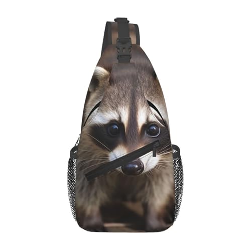 Bolso Cruzado Cub Raccoon para Hombre y Mujer