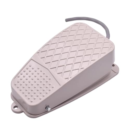 Pedal interruptor de pie de metal momentáneo FS-3 10A con reinicio automático 220V
