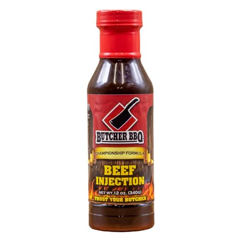 Butcher BBQ Liquid Brisket Injection | World Championship Winning Formula | Texas Brisket | Barbecue Seasoning | Smoking Brisket | MSG and Gluten Free
