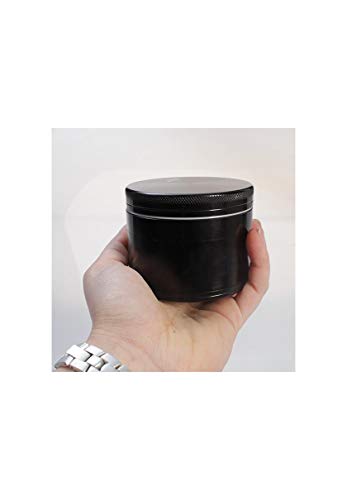 Black Leaf Kräuter-Mühle, Metall-Grinder, CNC-Grinder, ALU-Grinder | 4-teilig | 58 x 75 mm | Diamantschliff-Zähne… – Bild 4