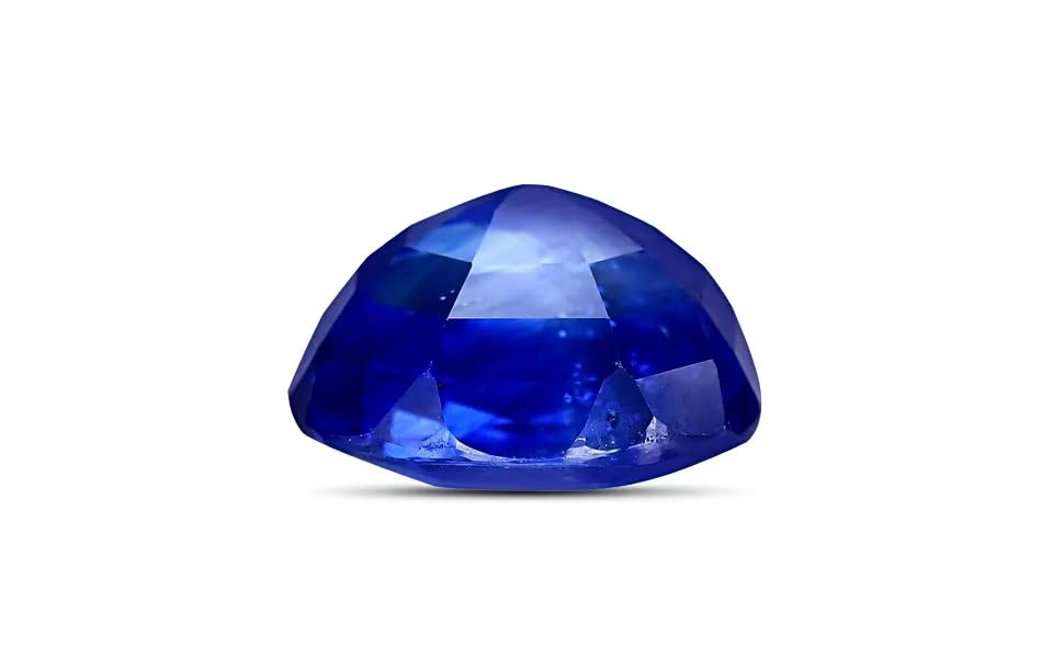 Saphir bleu authentique non traité pour éviter les fausses gemmes
