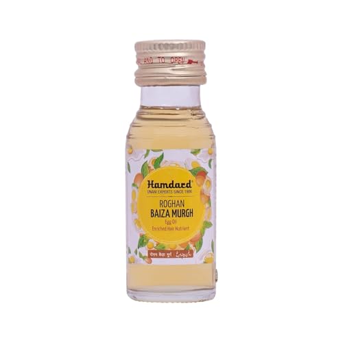 Image of Hamdard Roghan Baiza Murgh Oil| 50Ml | Promotes Healthy Hair Growth | Manages Hair Loss And Premature Graying | Herbal Remedy (Pack Of 1)