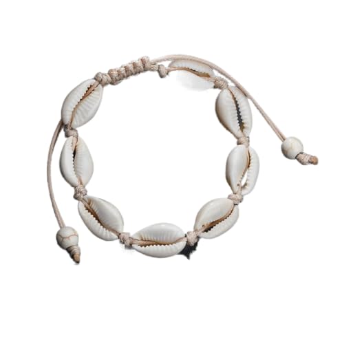 Egurs Hawaiian Style Armband Natürliche Muschel Handgewebte Verstellbare...