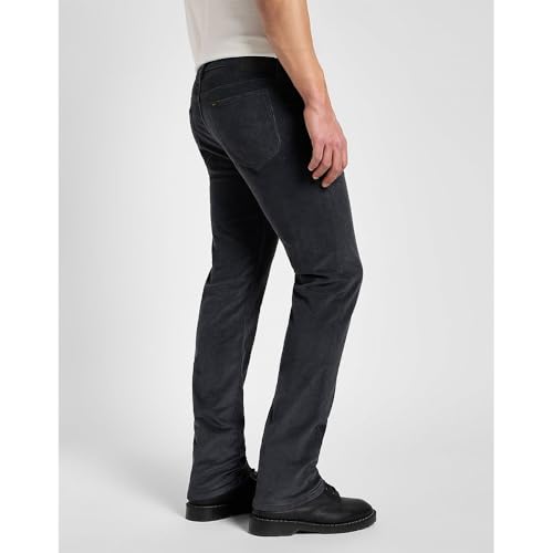Lee - Jeans Herren - Slim Straight Fit - Rider - Dunkelgrau Gedeckt – Ansicht 5
