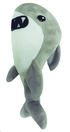 Pelucia Tubarão Cinza N.2 Homepet Para Cães, 8X7X17