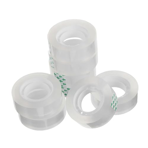 Ruban adhésif transparent Gadpiparty lot de 48 rouleaux de recharge pour distributeur