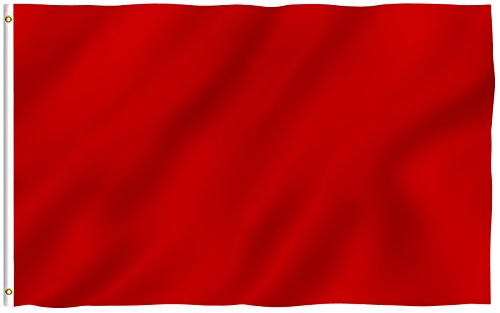 Red Flag Polyester 3 ft. x 5 ft.