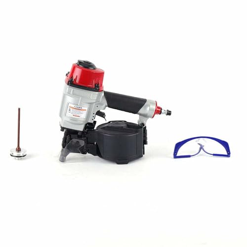 CN55 Coil Nailer Pneumatic Air Nail Gun Suit for Wooden Furniture Fences Plywood