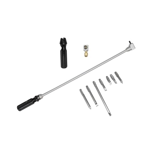 Image of 90 Degree Bevel Carburetor Maintenance Pilot Screw Adjustment Tool Kit Compatible with Motorcycle Snowmobile ATV UTV