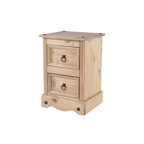 Core Products Two Drawer Petite Bedside Cabinet