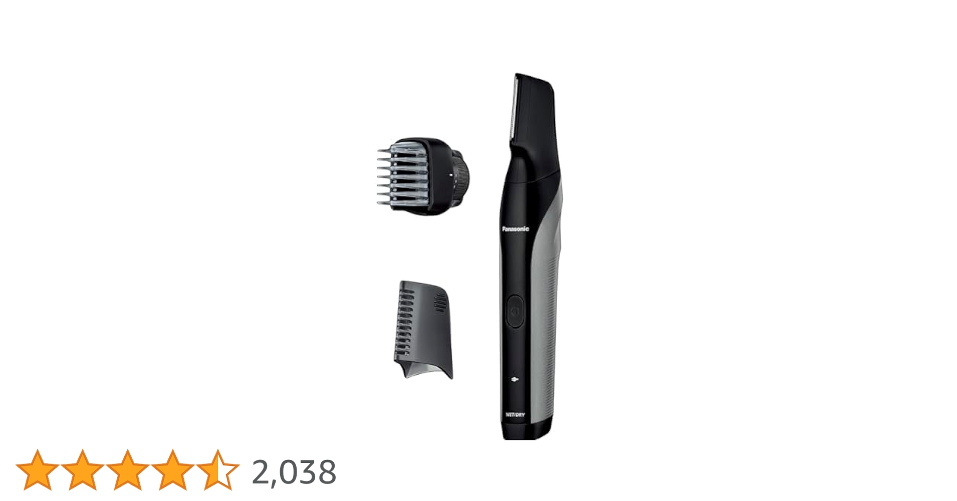 Panasonic ER-GK82-K バリカン ブラック Amazon.co.jp: パナソニック ボディトリマー® ER-GK82-K