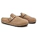 Imagen de GLAMORA Zuecos Mujer Zapato Plano con Hebilla