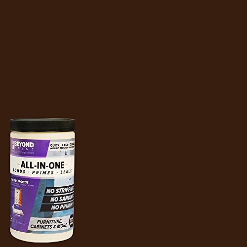 BEYOND PAINT - Furniture, Cabinets and More All-in-One Refinishing Paint Quart- color: Mocha