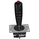 DECHOUS フライトゲーム対応工業用ジョイスティック マイクロスイッチ基板搭載 快適ハンドル 替え用ゲームスティック コントローラー向け