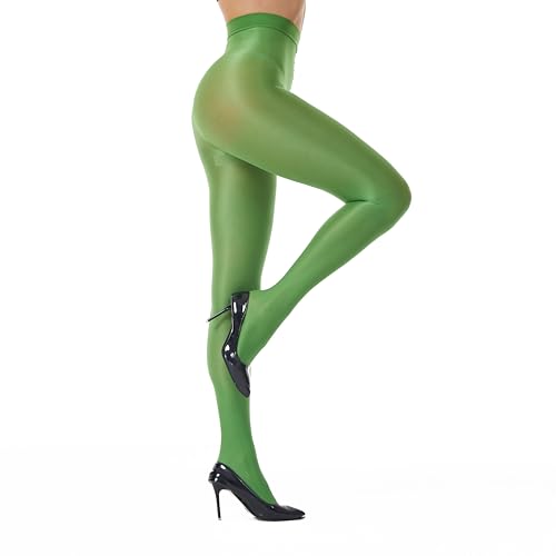 Image of Frola Shaping Tights for Women 70D Shimmery Pantyhose for Dance Ballet Glitter Socks