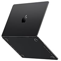 GPXIIZ Hülle Kompatibel mit MacBook Pro 14 Zoll M5 M4 M3 M2 M1 Pro/Max Schutzhülle 2025-2021 A3434 A3112 A3185 A3401 A2918 A2992 A2779 A2442, Ultradünne Hartschale Snap Case Cover 14,2, Space Schwarz