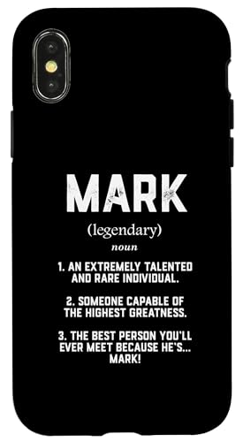 Mark Definition Funny Talented Great Costume Cosplay Marks �X�}�z�P�[�X iPhone X/XS �p
