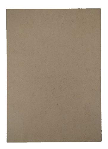 MSGH MDF Board Wood Sheets with 2mm Thickness, (A3 Size Pack of 3) 2