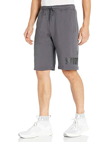 PUMA Men's Big Fleece Logo Short 10