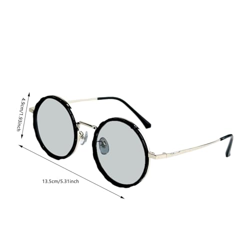 Adjustable Tint Polarized Round Glasses Polarized Fishing Sunglasses Men Fishing Sunglasses with Nd 9 Stepless for Men3