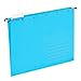 Produktbild Elba 25x blaue Hängemappen für A4, Hängeregister, seitlich offen, inkl. Vollsichtreitern