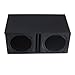 B2 Audio Dual Ported 3D-Printed Subwoofer Enclosure Rampage RC2 (B2-DUALVRC2-BK)