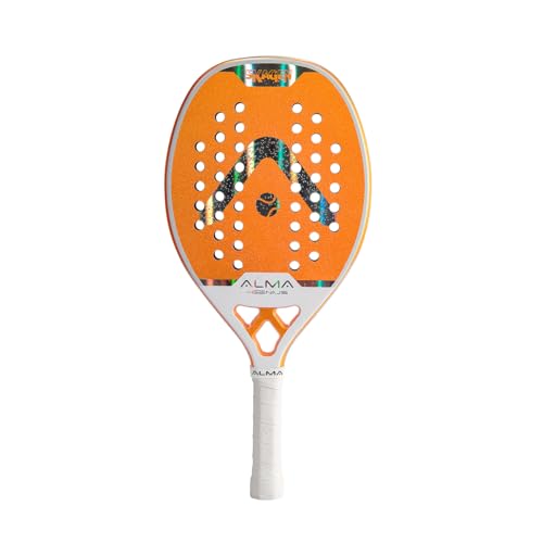 Raquete Beach Tennis Carbono 3K Skagen Amarela Alma Genius