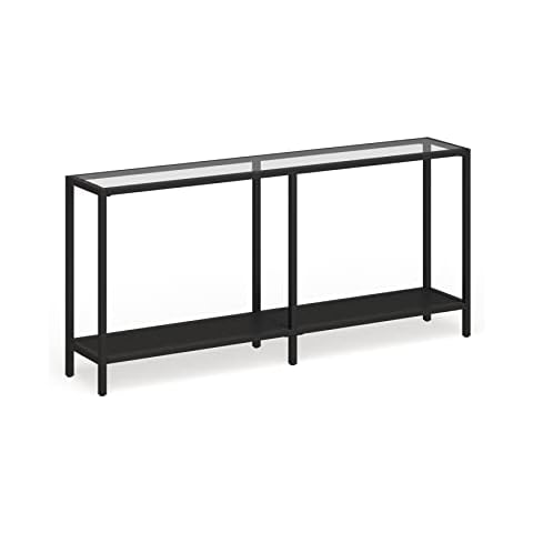Mesa de consola Henn&Hart de bronce ennegrecido Cover