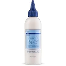 Blue Cross Cuticle Remover Cream for Dry Damaged Cuticles, Moisturizing Cuticle Softener for Nails, Professional Nail Care for Dry Manicures, Brittle Hang Nails, Made in USA, 4oz