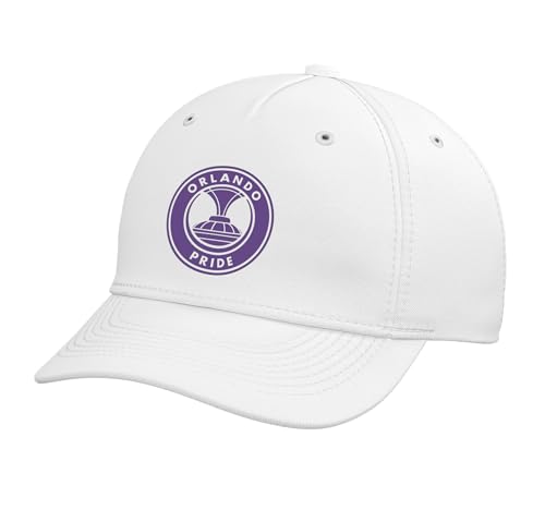 Gorra blanca ajustable oficial Orlando Pride miniatura 1