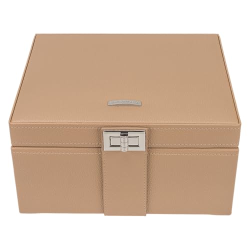 Boîte à bijoux Windrose Marvella camel coffret de rangement compact - 7