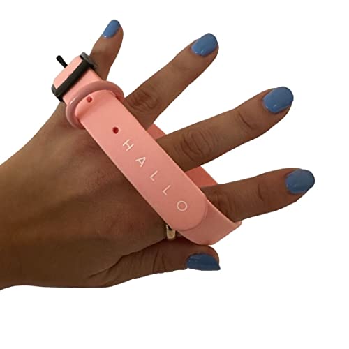 Hallo Pups Dog Collar, The Newest Waterproof, Weatherproof, Durable, Smell & Dirt Resistant Flex-Poly Strap With Metal Hook (Xs, Pink) #TOP1