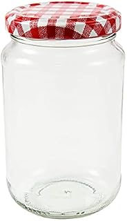 24 x 1 LB Jam Jars (378 MLS.) with a choice of seven colors lids