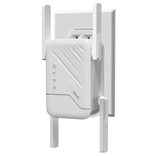 Image of 2026 Best Wireless Router Amplifier Easy Setup,Wide Compatibility, WiFi Extender Signal Booster, Internet Extender Covers Up to 13389 Sq.ft for Home, Long Range WiFi Repeater