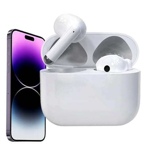Xeuknn Wireless Earbuds, Air Buds Pods Earphones Bluetooth,48H Playtime Bluetooth Earphones with Noise Cancelling Mic, HiFi Stereo Deep Bass Wireless Earbuds IPX8 Waterproof for Airpods/Android/IOS