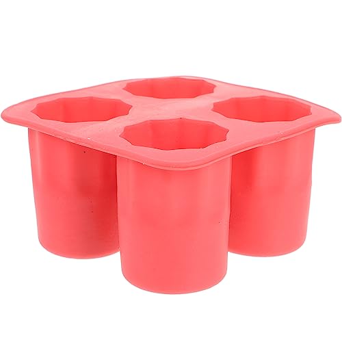 Molde para cubitos de hielo de silicona redondo miniatura 1