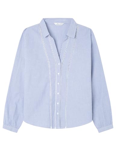 Chemisier femme à rayures roses blusa cami idéale pour les terrasses