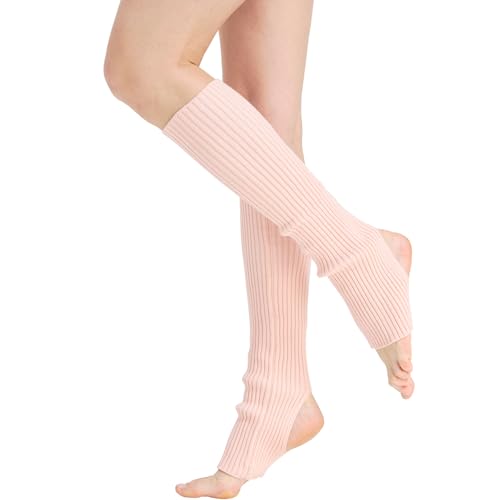 Image of Nanxson Knit Ribbed LegWarmer Women Knit Calf Accessories Leg Sleeves | Solid Neon Boot Socks,Y2K 80s Women's Lolita LegWarmer,Sports Party Yoga Dance Accessories,Winter Ankle Heap Kawaii Sock